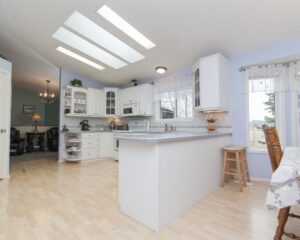 Spacious living room or open kitchen