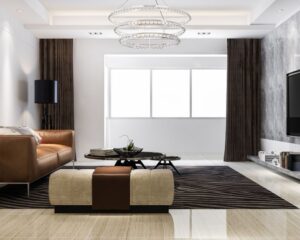 Luxury home interior or living room