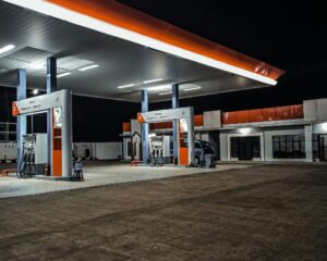 Modern gas station with convenience store investment