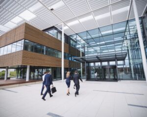 Commercial property for lease modern building