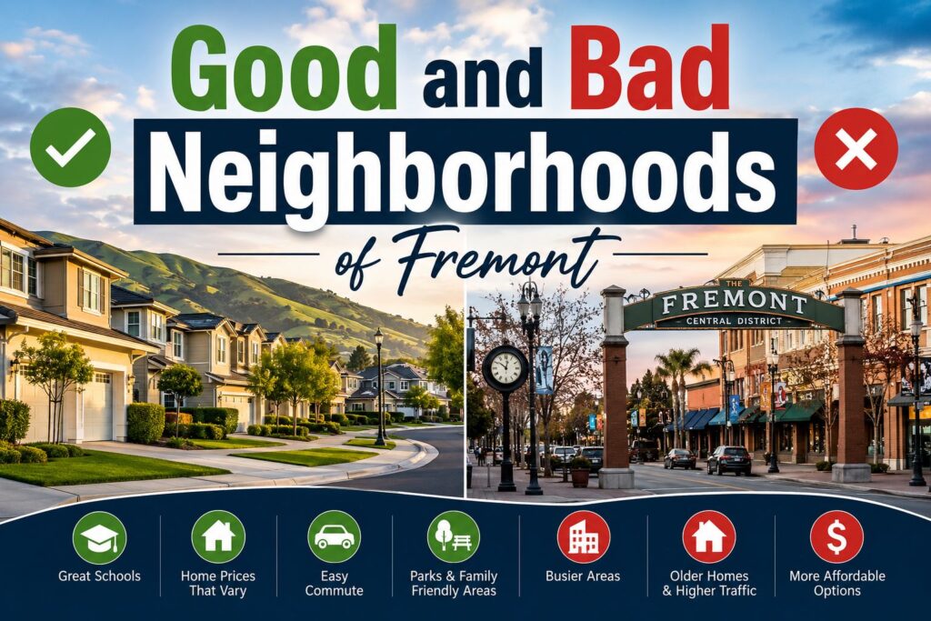 What Are the Good and Bad Neighborhoods of Fremont, CA?