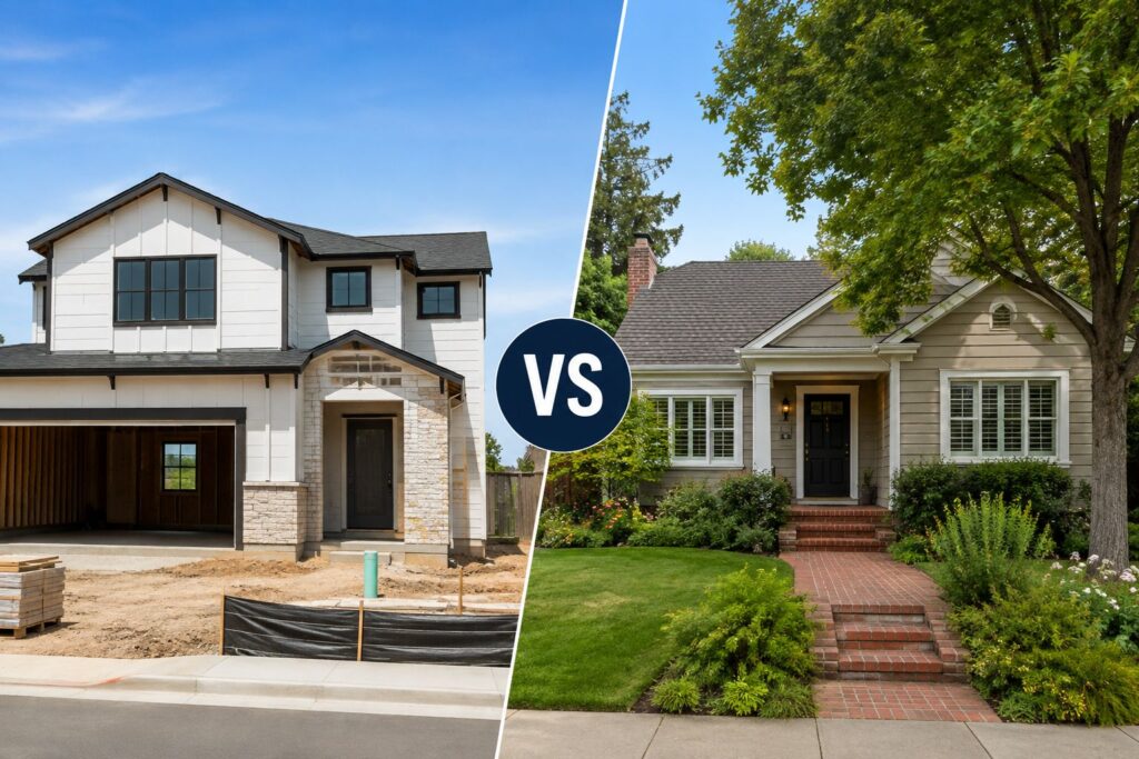 New Construction vs. Resale Homes: Which Is Better for California Buyers?